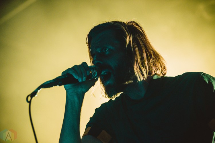 TORONTO, ON - FEBRUARY 10: Aaron Bruno of Awolnation performs at Phoenix Concert Theatre in Toronto on February 10, 2018. (Photo: Joanna Glezakos/Aesthetic Magazine)