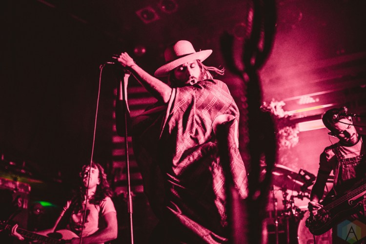 TORONTO, ON - FEBRUARY 10: Aaron Bruno of Awolnation performs at Phoenix Concert Theatre in Toronto on February 10, 2018. (Photo: Joanna Glezakos/Aesthetic Magazine)