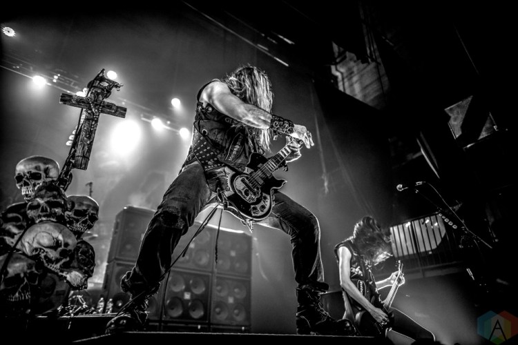 LOS ANGELES, CA - FEBRUARY 27: Black Label Society performs at Fonda Theatre in Los Angeles on February 27, 2018. (Photo: Melanie Escombe/Aesthetic Magazine)