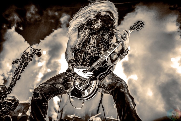 LOS ANGELES, CA - FEBRUARY 27: Black Label Society performs at Fonda Theatre in Los Angeles on February 27, 2018. (Photo: Melanie Escombe/Aesthetic Magazine)