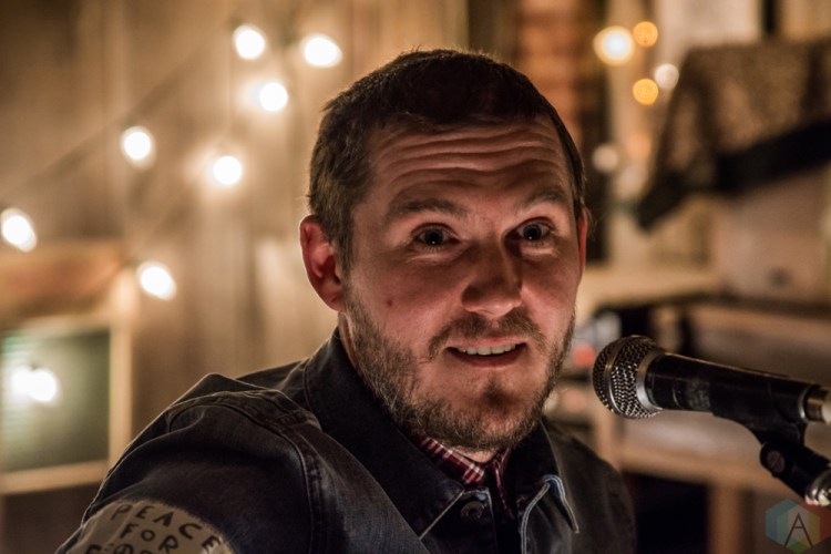 TORONTO, ON - FEBRUARY 07: Brian Fallon performs at Dakota Tavern in Toronto on February 07, 2018. (Photo: Tyler Roberts/Aesthetic Magazine)