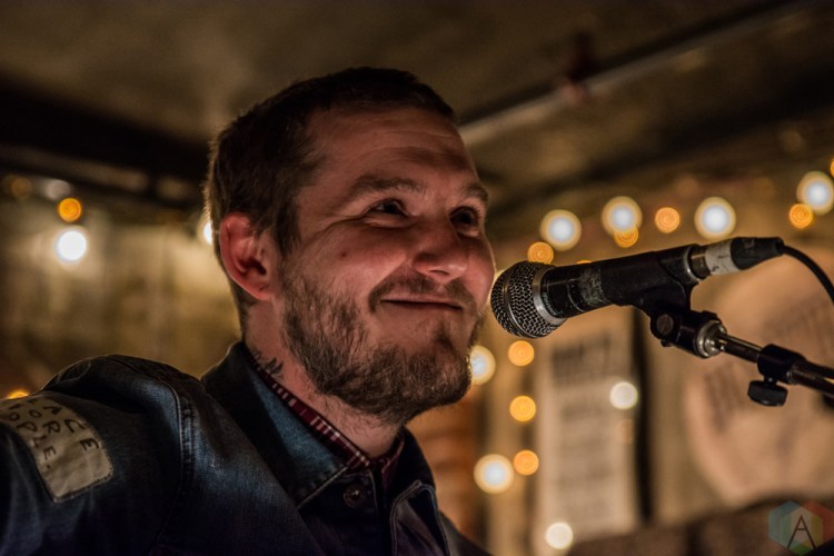 TORONTO, ON - FEBRUARY 07: Brian Fallon performs at Dakota Tavern in Toronto on February 07, 2018. (Photo: Tyler Roberts/Aesthetic Magazine)