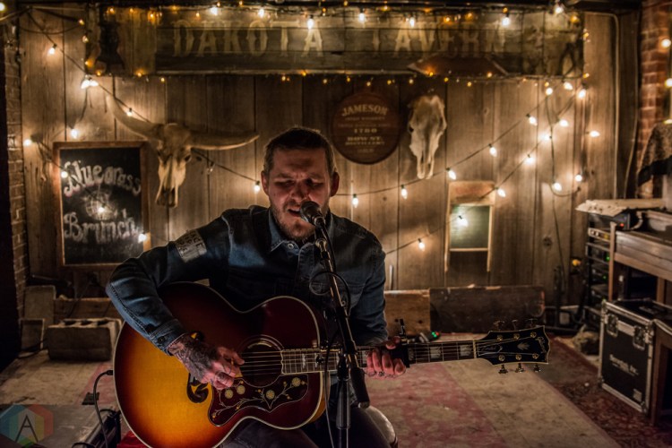 TORONTO, ON - FEBRUARY 07: Brian Fallon performs at Dakota Tavern in Toronto on February 07, 2018. (Photo: Tyler Roberts/Aesthetic Magazine)