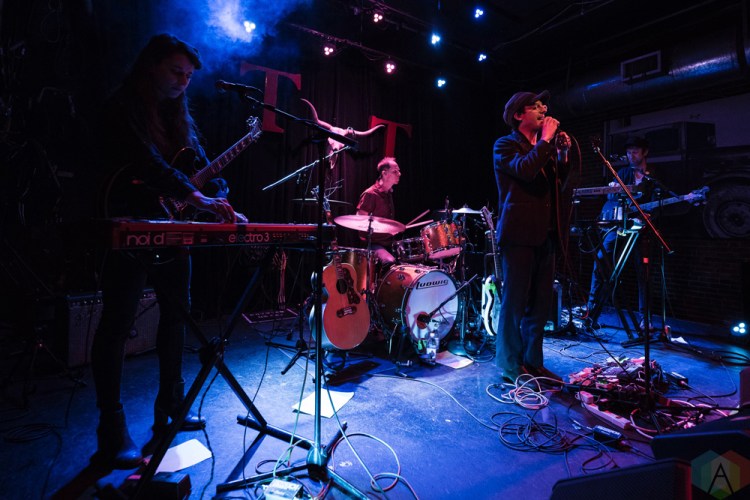 SEATTLE, WA - FEBRUARY 12: Clap Your Hands Say Yeah performs at The Tractor Tavern in Seattle on February 12, 2018. (Photo: Kevin Tosh/Aesthetic Magazine)