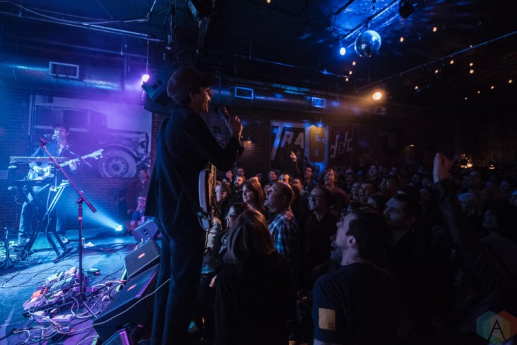 SEATTLE, WA - FEBRUARY 12: Clap Your Hands Say Yeah performs at The Tractor Tavern in Seattle on February 12, 2018. (Photo: Kevin Tosh/Aesthetic Magazine)