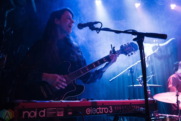 SEATTLE, WA - FEBRUARY 12: Clap Your Hands Say Yeah performs at The Tractor Tavern in Seattle on February 12, 2018. (Photo: Kevin Tosh/Aesthetic Magazine)