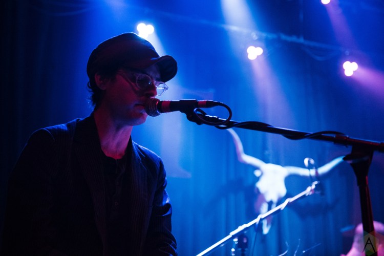 SEATTLE, WA - FEBRUARY 12: Clap Your Hands Say Yeah performs at The Tractor Tavern in Seattle on February 12, 2018. (Photo: Kevin Tosh/Aesthetic Magazine)