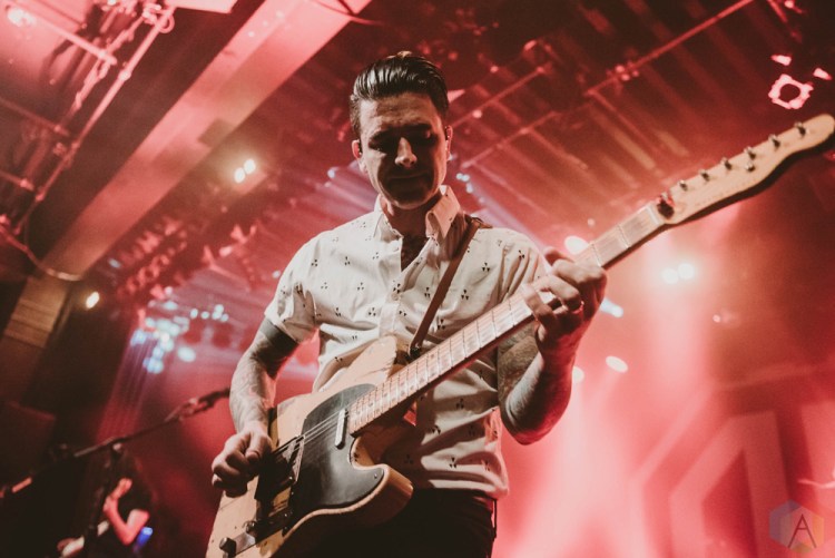 VANCOUVER, BC - FEBRUARY 21: Chris Carrabba of Dashboard Confessional performs at Commodore Ballroom in Vancouver on February 21, 2018. (Photo: Tim Nguyen/Aesthetic Magazine)