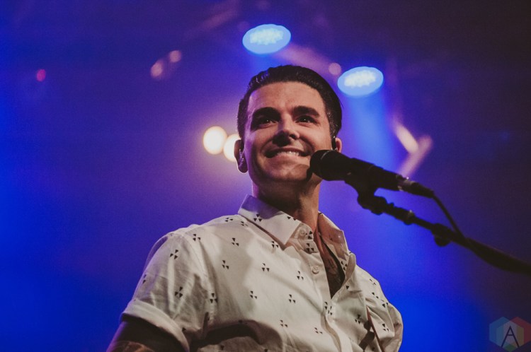 VANCOUVER, BC - FEBRUARY 21: Chris Carrabba of Dashboard Confessional performs at Commodore Ballroom in Vancouver on February 21, 2018. (Photo: Tim Nguyen/Aesthetic Magazine)