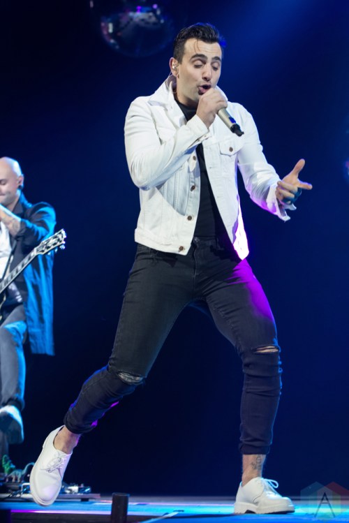 CALGARY, AB - FEBRUARY 12: Hedley performs at Stampede Corral in Calgary on February 12, 2018. (Photo: Adriana Malinowska/Aesthetic Magazine)