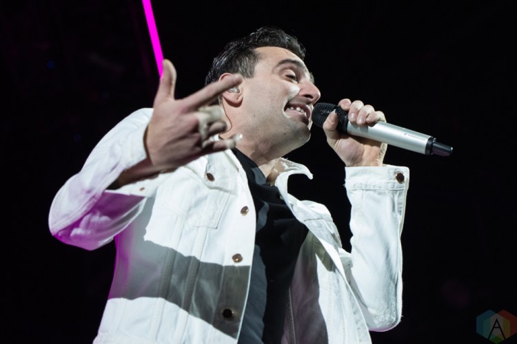 CALGARY, AB - FEBRUARY 12: Hedley performs at Stampede Corral in Calgary on February 12, 2018. (Photo: Adriana Malinowska/Aesthetic Magazine)