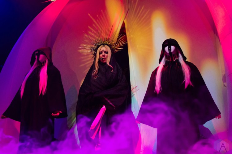 TORONTO, ON - FEBRUARY 14: In This Moment performs at Rebel in Toronto on February 14, 2018. (Photo: Tyler Roberts/Aesthetic Magazine)