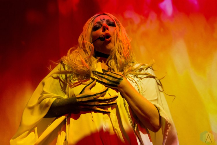 TORONTO, ON - FEBRUARY 14: In This Moment performs at Rebel in Toronto on February 14, 2018. (Photo: Tyler Roberts/Aesthetic Magazine)