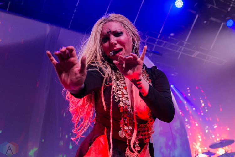 TORONTO, ON - FEBRUARY 14: In This Moment performs at Rebel in Toronto on February 14, 2018. (Photo: Tyler Roberts/Aesthetic Magazine)
