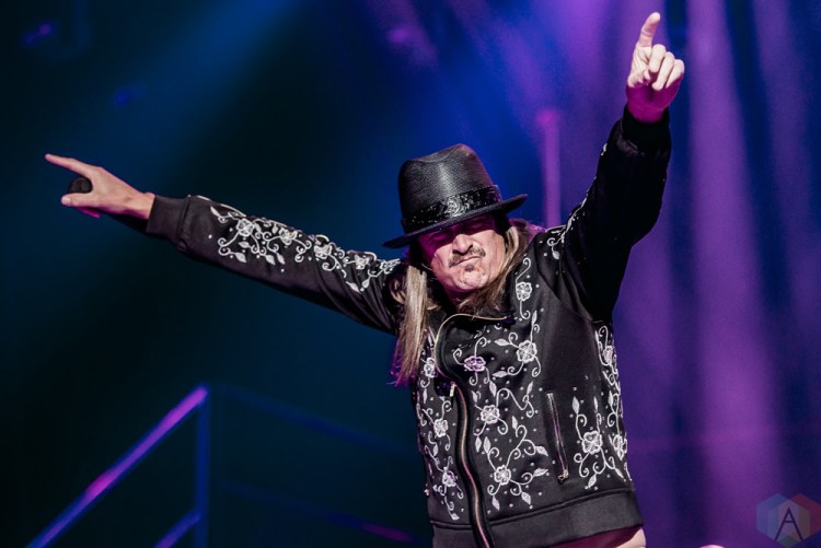 TORONTO, ON - FEBRUARY 16: Kid Rock performs at Air Canada Centre in Toronto on February 16, 2018. (Photo: Joanna Glezakos/Aesthetic Magazine)