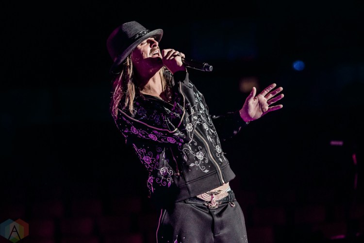 TORONTO, ON - FEBRUARY 16: Kid Rock performs at Air Canada Centre in Toronto on February 16, 2018. (Photo: Joanna Glezakos/Aesthetic Magazine)