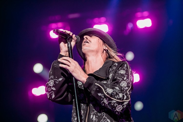 TORONTO, ON - FEBRUARY 16: Kid Rock performs at Air Canada Centre in Toronto on February 16, 2018. (Photo: Joanna Glezakos/Aesthetic Magazine)