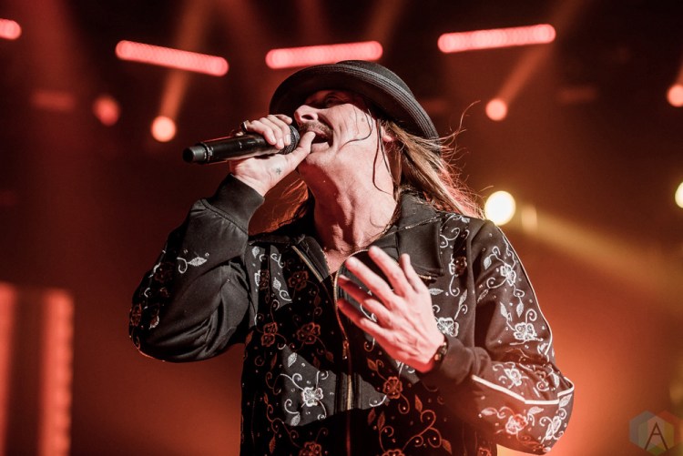 TORONTO, ON - FEBRUARY 16: Kid Rock performs at Air Canada Centre in Toronto on February 16, 2018. (Photo: Joanna Glezakos/Aesthetic Magazine)
