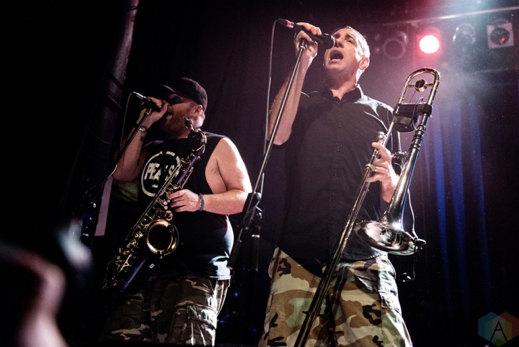 TORONTO, ON - FEBRUARY 21: Less Than Jake performs at Phoenix Concert Theatre in Toronto on February 21, 2018. (Photo: Morgan Harris/Aesthetic Magazine)