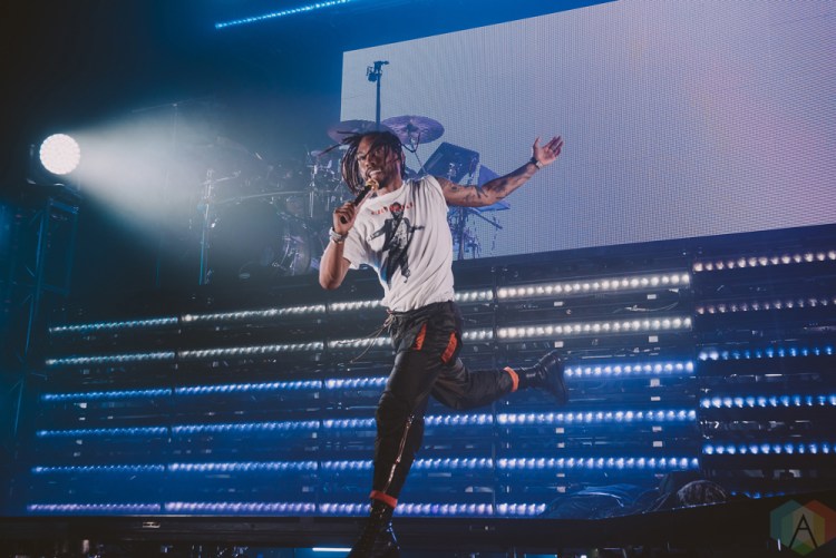 VANCOUVER, BC - FEBRUARY 24: Miguel performs at PNE Forum in Vancouver on February 24, 2018. (Photo: Tim Nguyen/Aesthetic Magazine)