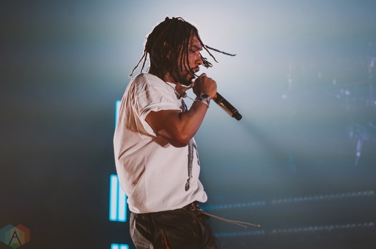 VANCOUVER, BC - FEBRUARY 24: Miguel performs at PNE Forum in Vancouver on February 24, 2018. (Photo: Tim Nguyen/Aesthetic Magazine)