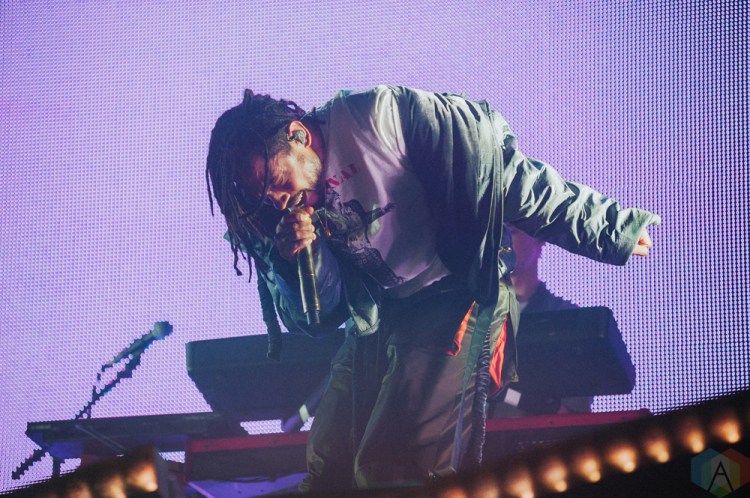 VANCOUVER, BC - FEBRUARY 24: Miguel performs at PNE Forum in Vancouver on February 24, 2018. (Photo: Tim Nguyen/Aesthetic Magazine)