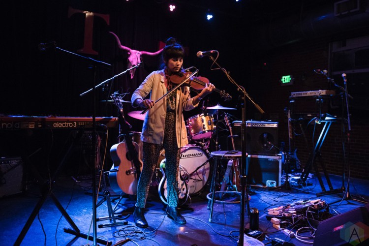 SEATTLE, WA - FEBRUARY 12: Steady Holiday performs at The Tractor Tavern in Seattle on February 12, 2018. (Photo: Kevin Tosh/Aesthetic Magazine)