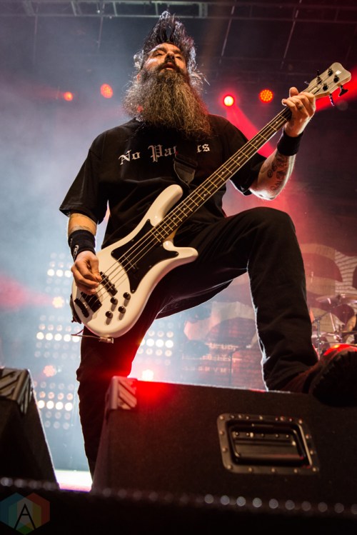 TORONTO, ON - FEBRUARY 14: Stone Sour performs at Rebel in Toronto on February 14, 2018. (Photo: Tyler Roberts/Aesthetic Magazine)