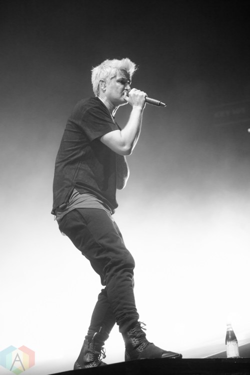 MANCHESTER, UK - FEBRUARY 03: The Script performs at Manchester Arena in Manchester, UK on February 03, 2018. (Photo: Priti Shikotra/Aesthetic Magazine)