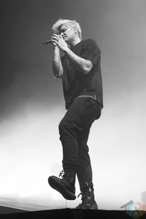 MANCHESTER, UK - FEBRUARY 03: The Script performs at Manchester Arena in Manchester, UK on February 03, 2018. (Photo: Priti Shikotra/Aesthetic Magazine)