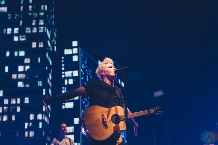 MANCHESTER, UK - FEBRUARY 03: The Script performs at Manchester Arena in Manchester, UK on February 03, 2018. (Photo: Priti Shikotra/Aesthetic Magazine)