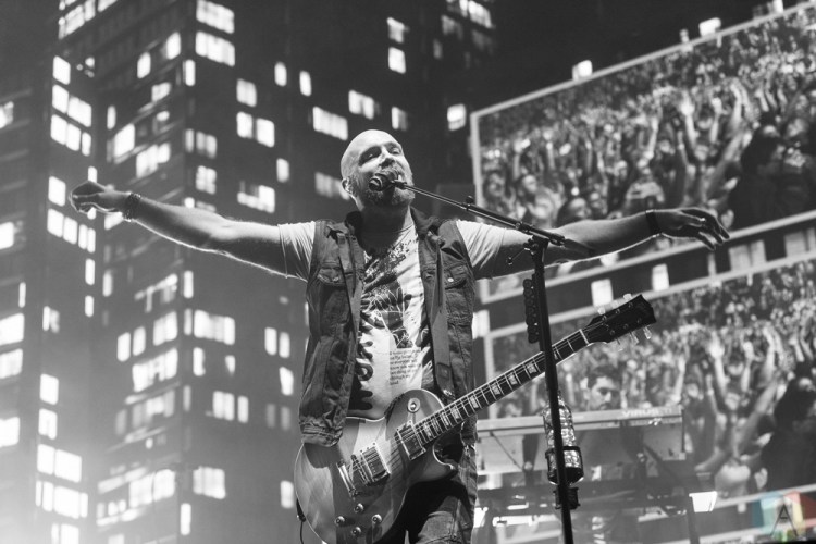 MANCHESTER, UK - FEBRUARY 03: The Script performs at Manchester Arena in Manchester, UK on February 03, 2018. (Photo: Priti Shikotra/Aesthetic Magazine)