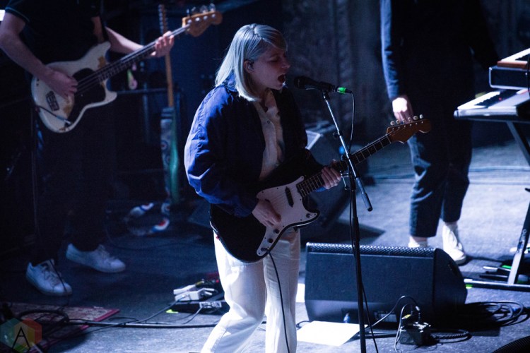 CHICAGO, IL - MARCH 23: Alvvays performs at Metro in Chicago on March 23, 2018. (Photo: Katie Kuropas/Aesthetic Magazine)