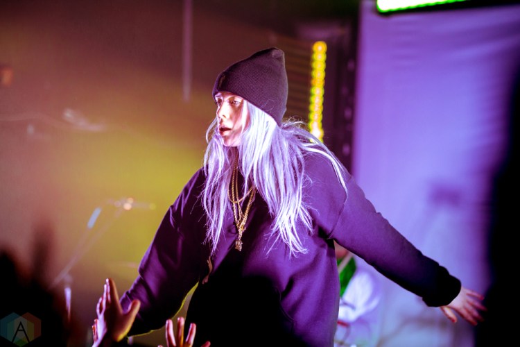 TORONTO, ON - MARCH 28: Billie Eilish performs at The Mod Club in Toronto on March 28, 2018. (Photo: Katrina Lat/Aesthetic Magazine)