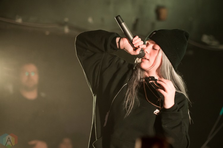 TORONTO, ON - MARCH 28: Billie Eilish performs at The Mod Club in Toronto on March 28, 2018. (Photo: Katrina Lat/Aesthetic Magazine)