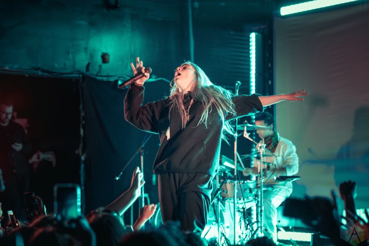 TORONTO, ON - MARCH 28: Billie Eilish performs at The Mod Club in Toronto on March 28, 2018. (Photo: Katrina Lat/Aesthetic Magazine)