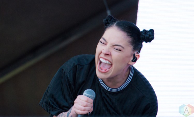 NEW ORLEANS, LA - MARCH 09: Bishop Briggs performs at Buku Festival in New Orleans on March 09, 2018. (Photo: Kelli Binnings/Aesthetic Magazine)