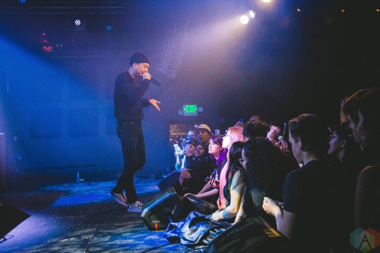 SEATTLE, WA - MARCH 20: Dumbfoundead performs at Neumos in Seattle on March 20, 2018. (Photo: Dan Hager/Aesthetic Magazine)