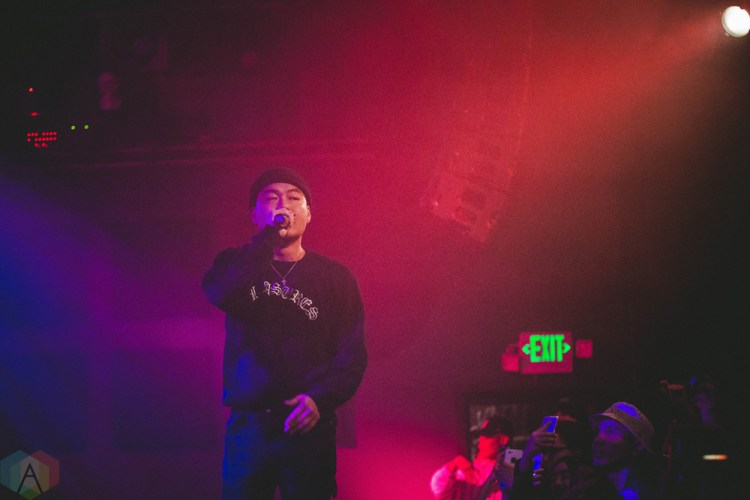 SEATTLE, WA - MARCH 20: Dumbfoundead performs at Neumos in Seattle on March 20, 2018. (Photo: Dan Hager/Aesthetic Magazine)
