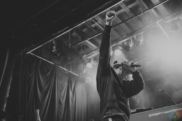 TORONTO, ON - MARCH 18: Evidence performs at Phoenix Concert Theatre in Toronto on March 18, 2018. (Photo: Lauren Garbutt/Aesthetic Magazine)