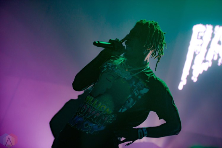 NEW ORLEANS, LA - MARCH 09: Flatbush Zombies performs at Buku Festival in New Orleans on March 09, 2018. (Photo: Kelli Binnings/Aesthetic Magazine)