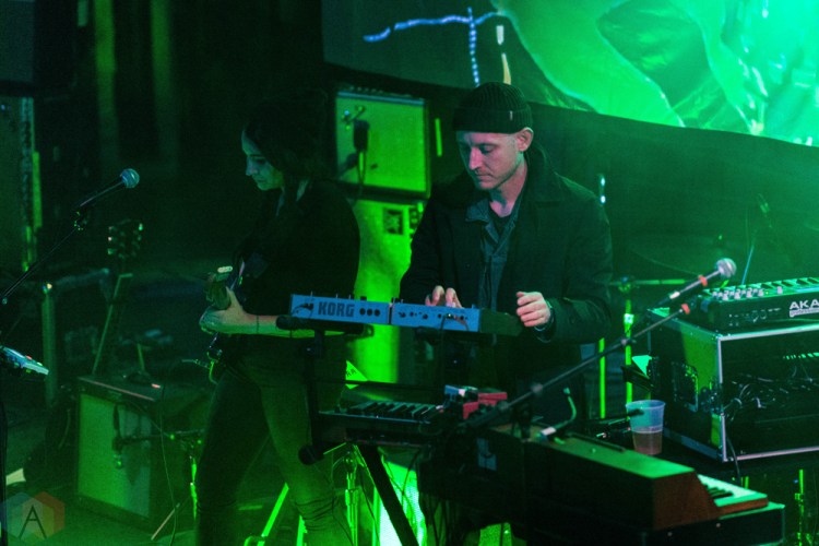 CHICAGO, IL - MARCH 23: Frankie Rose performs at Metro in Chicago on March 23, 2018. (Photo: Katie Kuropas/Aesthetic Magazine)