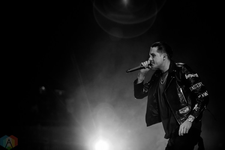 SAN FRANCISCO, CA - FEBRUARY 28: G-Eazy performs at Bill Graham Civic Auditorium in San Francisco, California on February 28, 2018. (Photo: Kyle Simmons/Aesthetic Magazine)