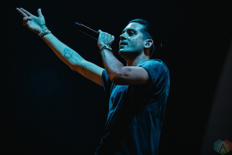 SAN FRANCISCO, CA - FEBRUARY 28: G-Eazy performs at Bill Graham Civic Auditorium in San Francisco, California on February 28, 2018. (Photo: Kyle Simmons/Aesthetic Magazine)