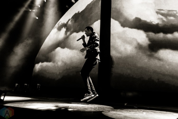 SAN FRANCISCO, CA - FEBRUARY 28: G-Eazy performs at Bill Graham Civic Auditorium in San Francisco, California on February 28, 2018. (Photo: Kyle Simmons/Aesthetic Magazine)