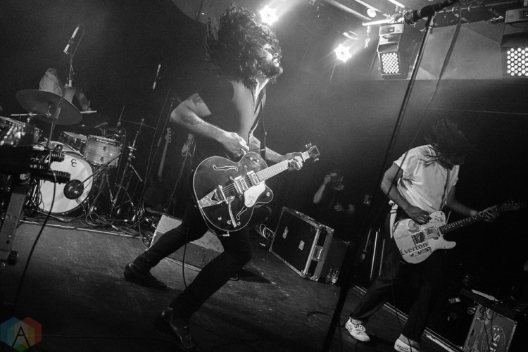 TORONTO, ON - MARCH 28: Gang of Youths perform at Velvet Underground in Toronto on March 28, 2018. (Photo: Morgan Harris/Aesthetic Magazine)