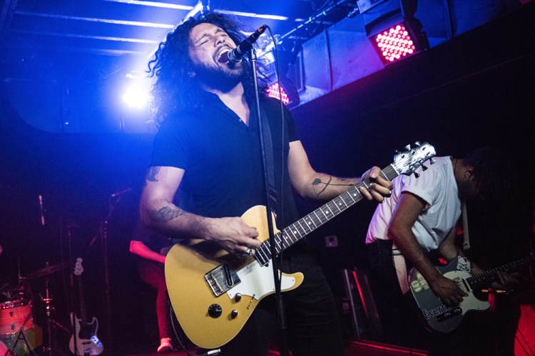 TORONTO, ON - MARCH 28: Gang of Youths perform at Velvet Underground in Toronto on March 28, 2018. (Photo: Morgan Harris/Aesthetic Magazine)