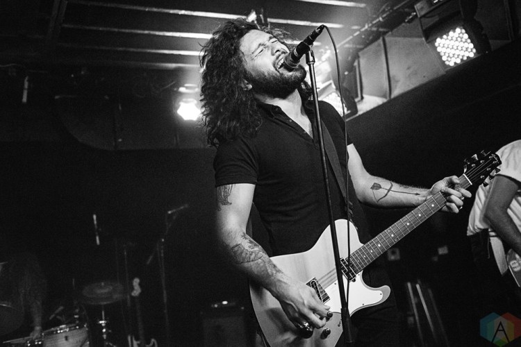 TORONTO, ON - MARCH 28: Gang of Youths perform at Velvet Underground in Toronto on March 28, 2018. (Photo: Morgan Harris/Aesthetic Magazine)
