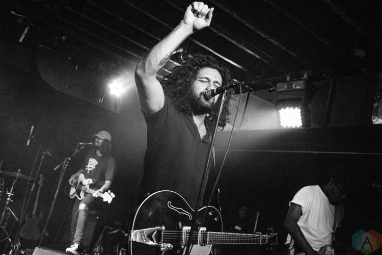 TORONTO, ON - MARCH 28: Gang of Youths perform at Velvet Underground in Toronto on March 28, 2018. (Photo: Morgan Harris/Aesthetic Magazine)