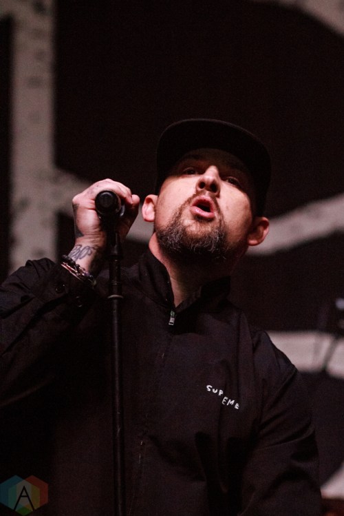 COSTA MESA, CA - MARCH 17: Good Charlotte performs at Musink Festival at OC Fair & Event Center in Costa Mesa, California on March 17, 2018. (Photo: James Alvarez/Aesthetic Magazine)
